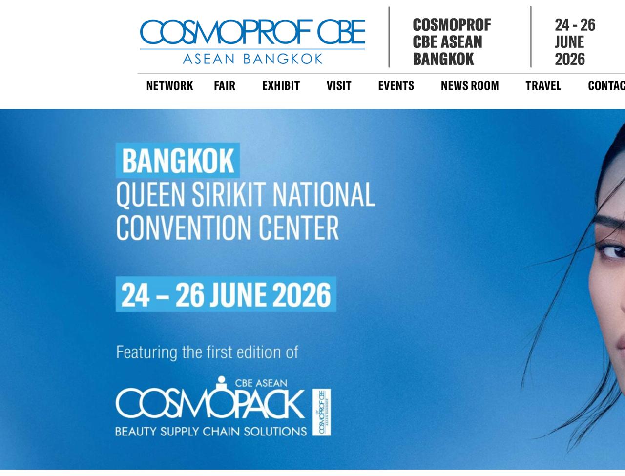 Cosmoprof CBE ASEAN 2026 (Bangkok)
