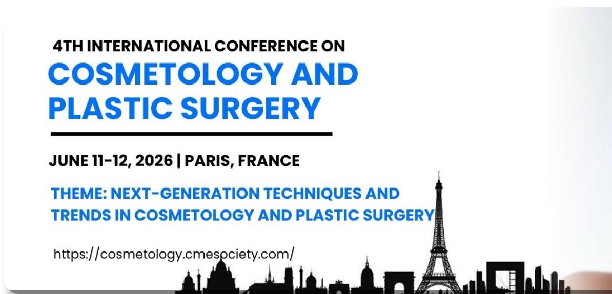4th International Conference on Cosmetology and Plastic Surgery